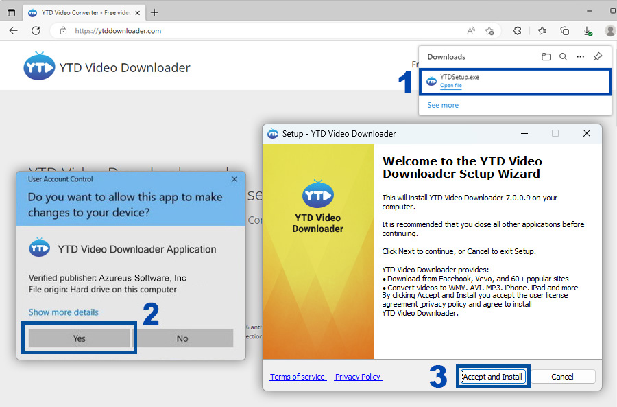 free for mac instal YTD Video Downloader Pro 7.6.2.1