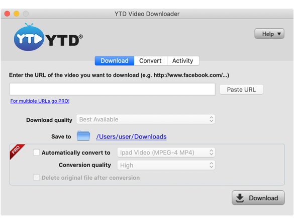 video download for mac youtube